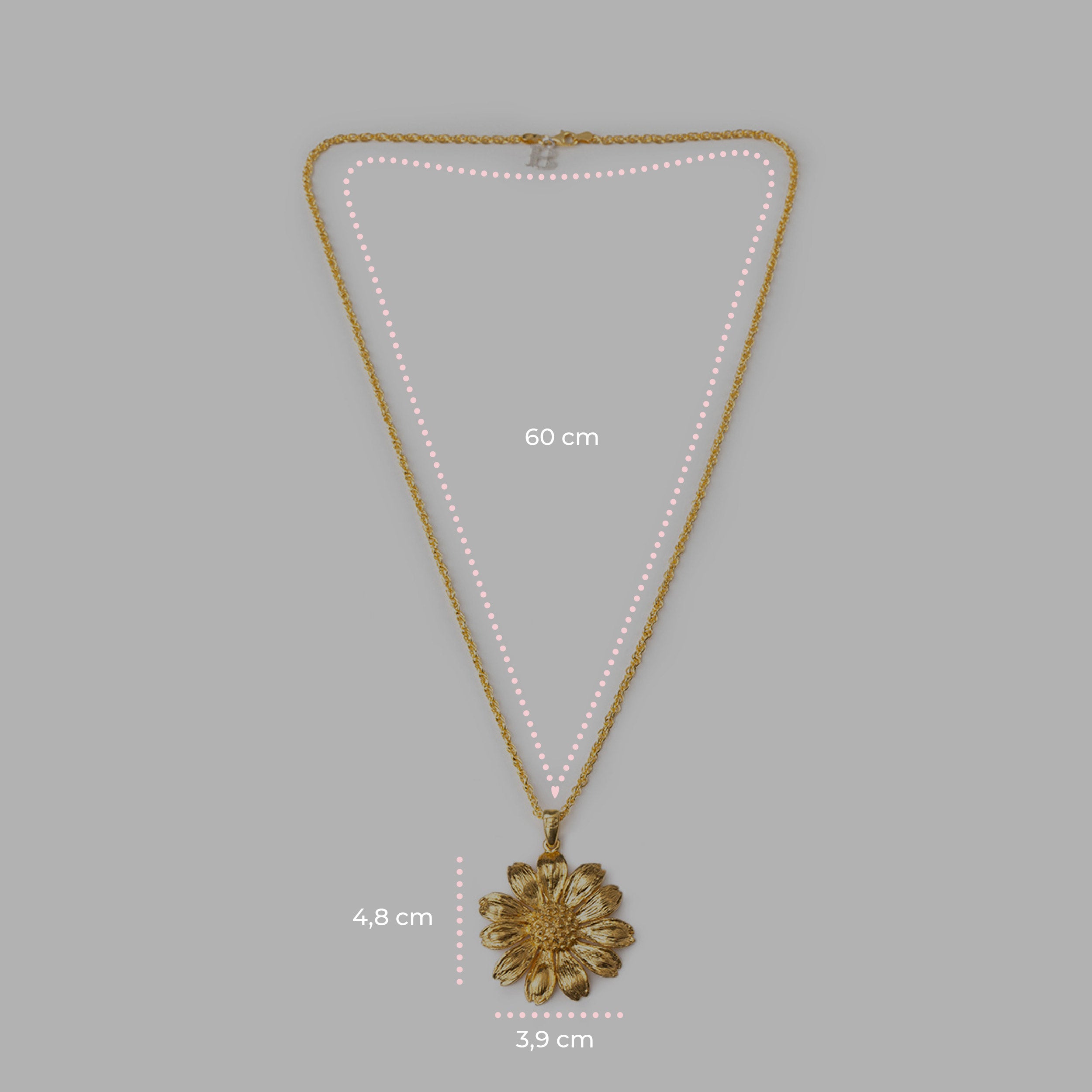 Collana donna Isola Bella Margherita Gold in lega placcata oro 60000052
