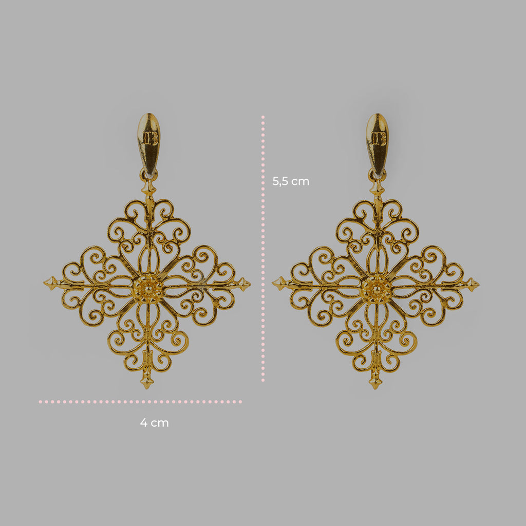 Orecchini donna Isola Bella Barocco Gold in lega placcata oro 60000053