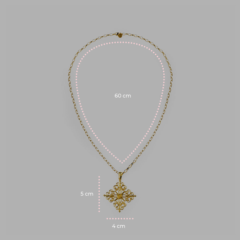 Collana donna Isola Bella Barocco Gold in lega placcata oro 60000055