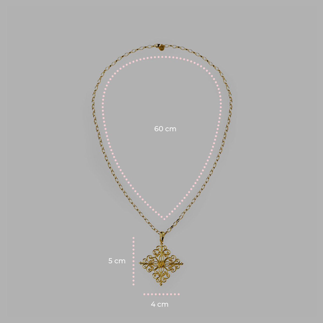 Collana donna Isola Bella Barocco Gold in lega placcata oro 60000055