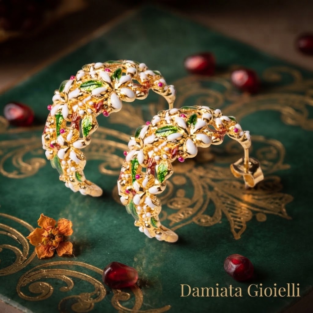 Orecchini donna Isola Bella Gelsomino in lega placcata oro ref. 60000107