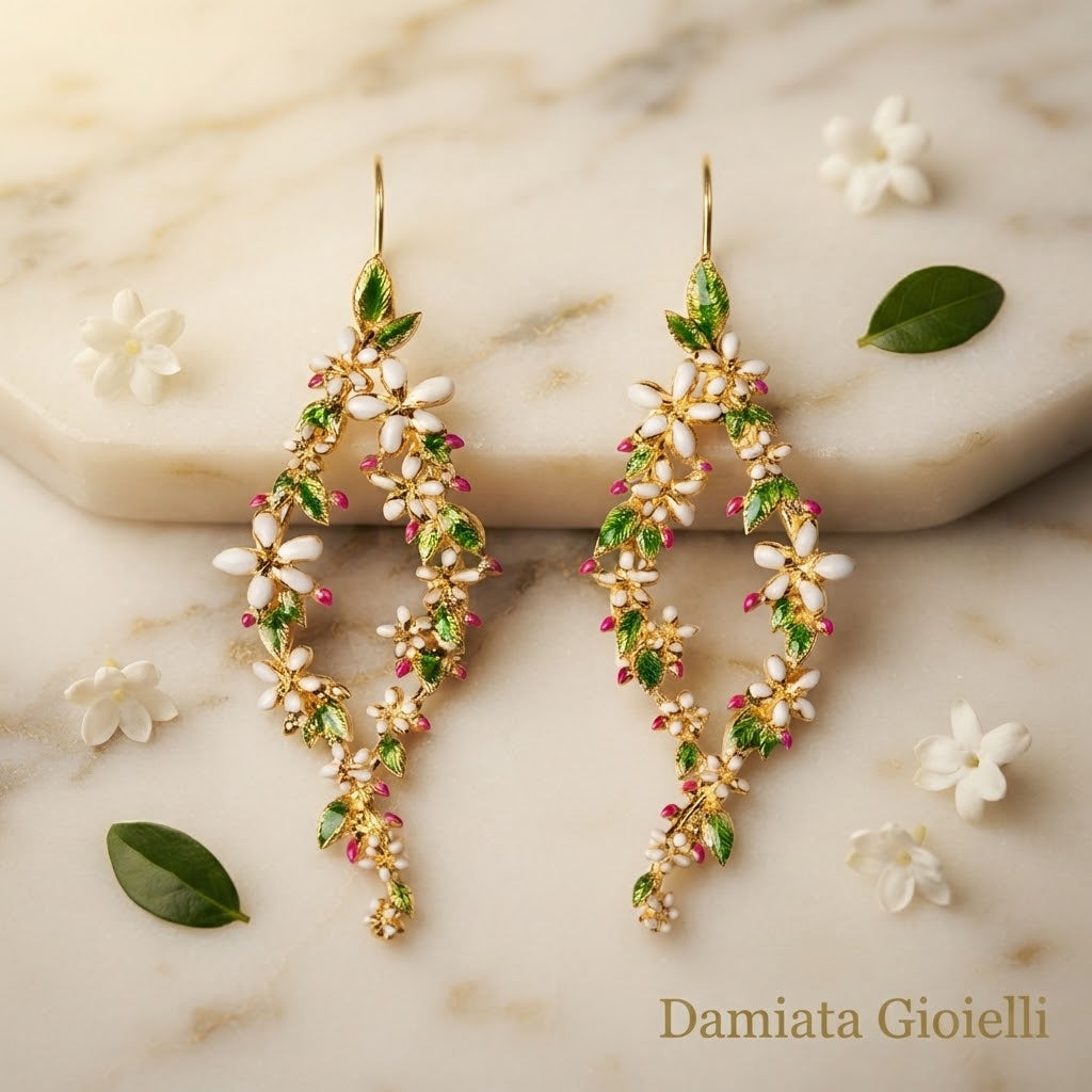 Orecchini donna Isola Bella Gelsomino in lega placcata oro ref. 60000110