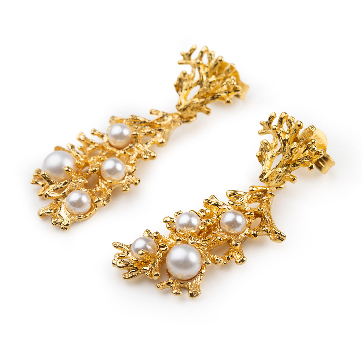 Orecchini donna Isola Bella Rami di Perle Gold in lega placcata oro ref. 60000113