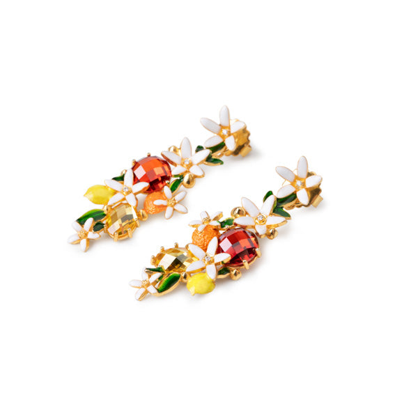 Orecchini donna Isola Bella Fiori di Zagara in lega placcata oro 60000140