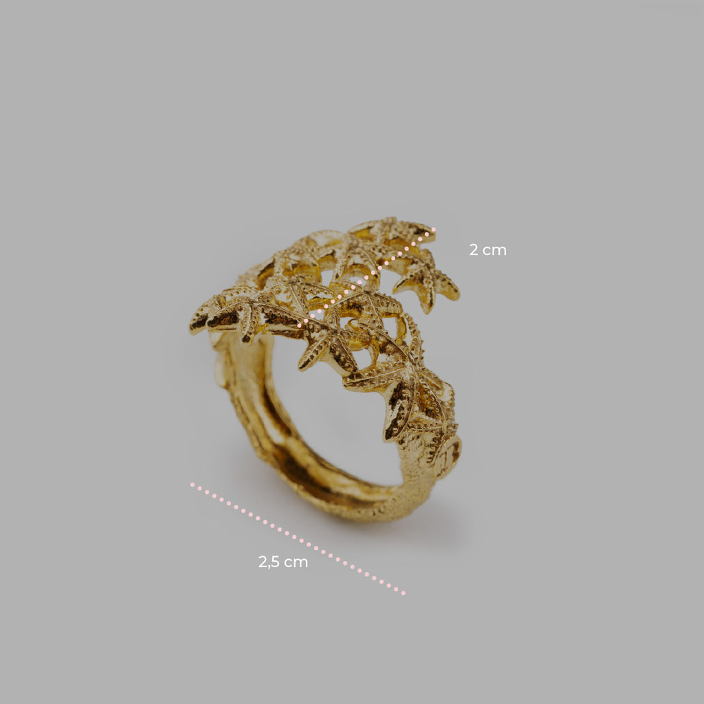 Anello donna Isola Bella Rosone Gold in lega placcata oro 60000231