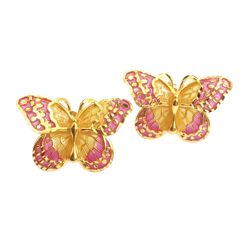 Orecchini farfalla donna Trova Gioielli in argento 6003-G1