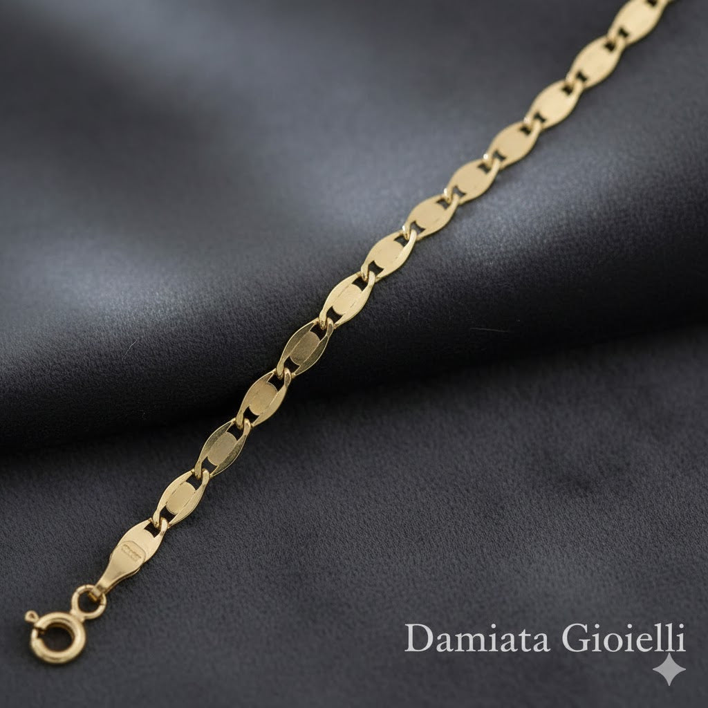 Collana a catena unisex Damiata Gioielli in oro giallo 652/5/102