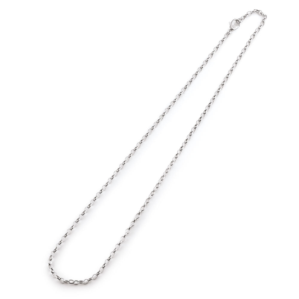 Collana catena unisex Gerardo Sacco in argento, lunghezza 45 cm. ref. 70054