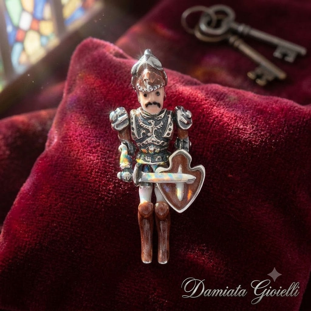 Charm unisex Gerardo Sacco in argento smaltato 70160