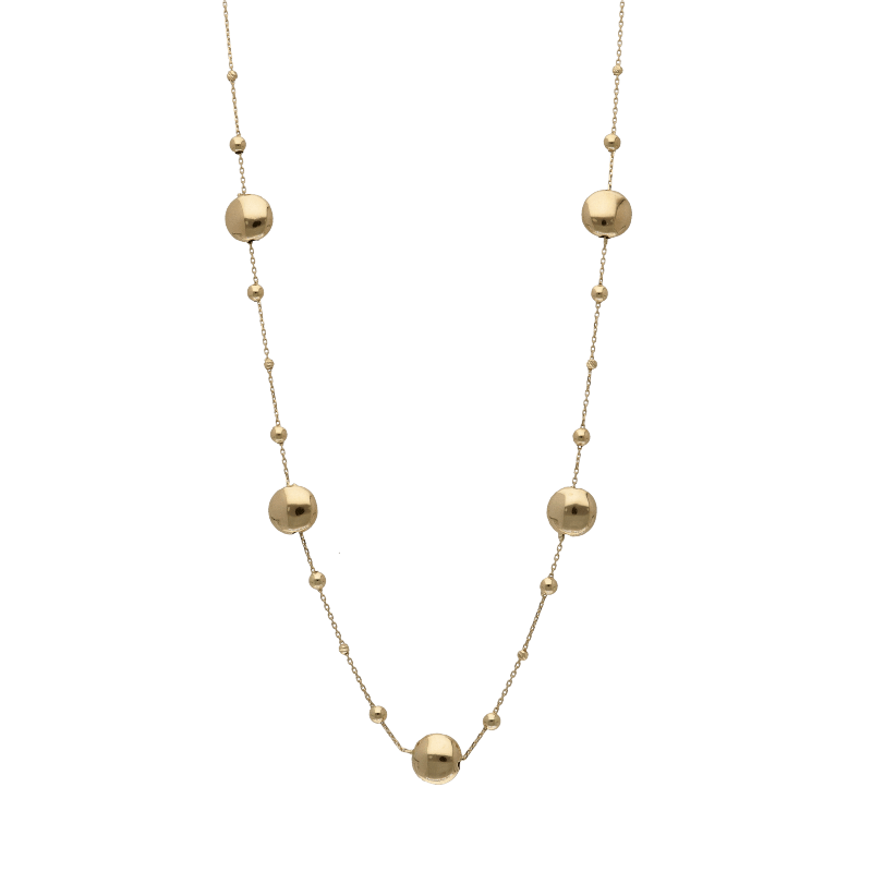 Collana con boule donna Damiata Gioielli in oro giallo 762/7/102