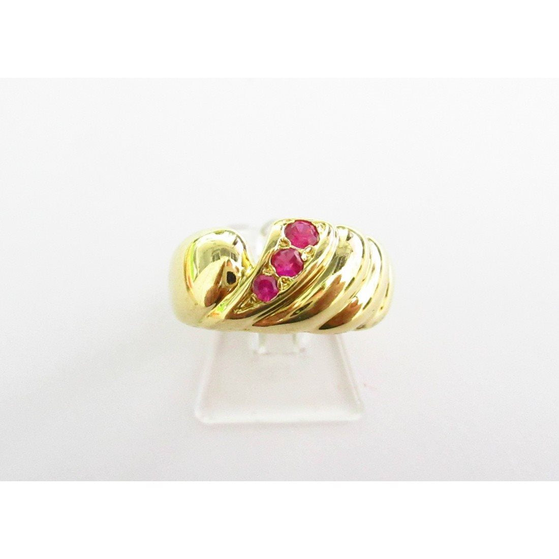 Anello fantasia donna Damiata Gioielli in oro giallo e zirconi 786/102