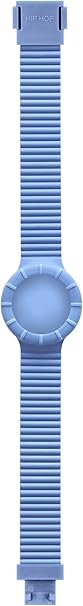 Cinturino per orologio Hip Hop da 40 millimetri in silicone celeste 831