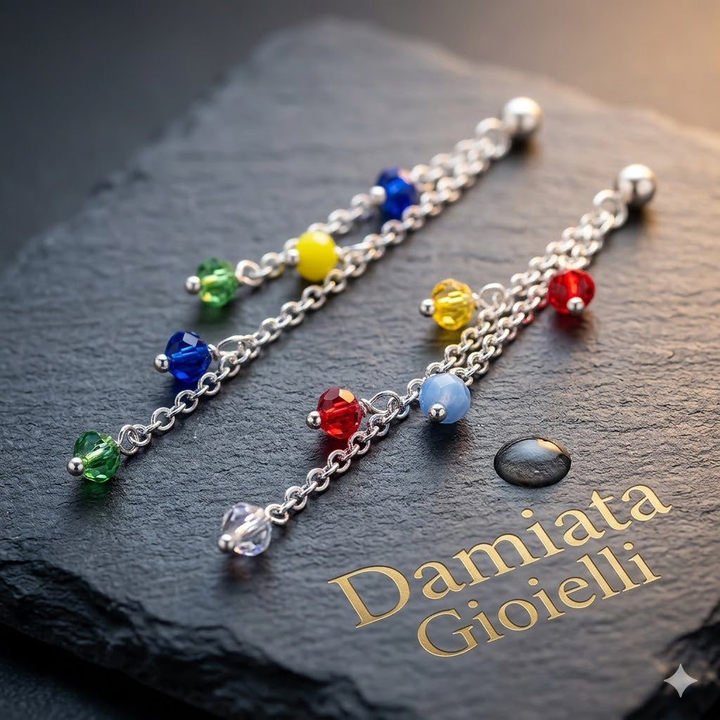 Orecchini pendenti donna Morfea Gioielli in ottone 872