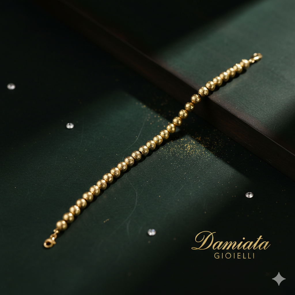 Bracciale a sfere donna Damiata Gioielli in oro giallo 874/102