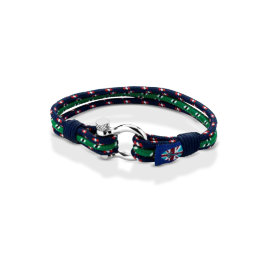 Bracciale uomo 1ONE in corda e acciaio A2374