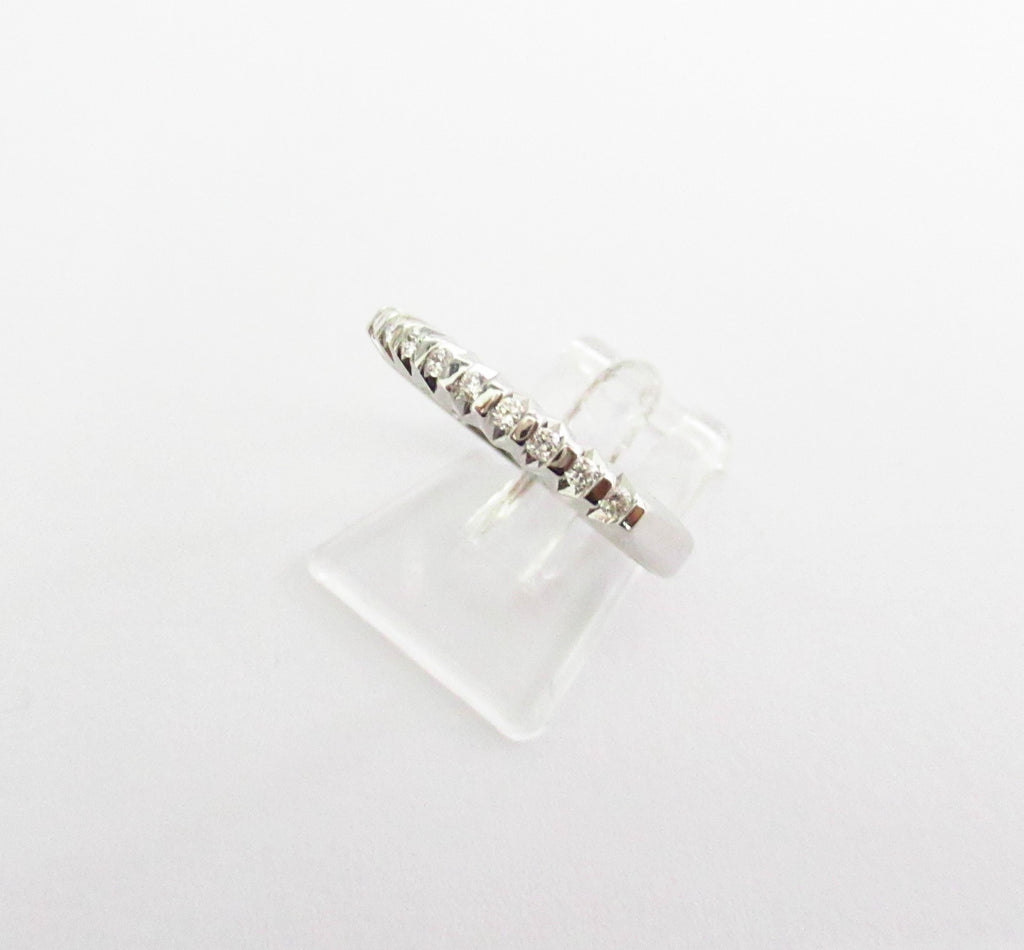 Anello donna Giorgio Visconti in oro bianco e diamanti AB15709B