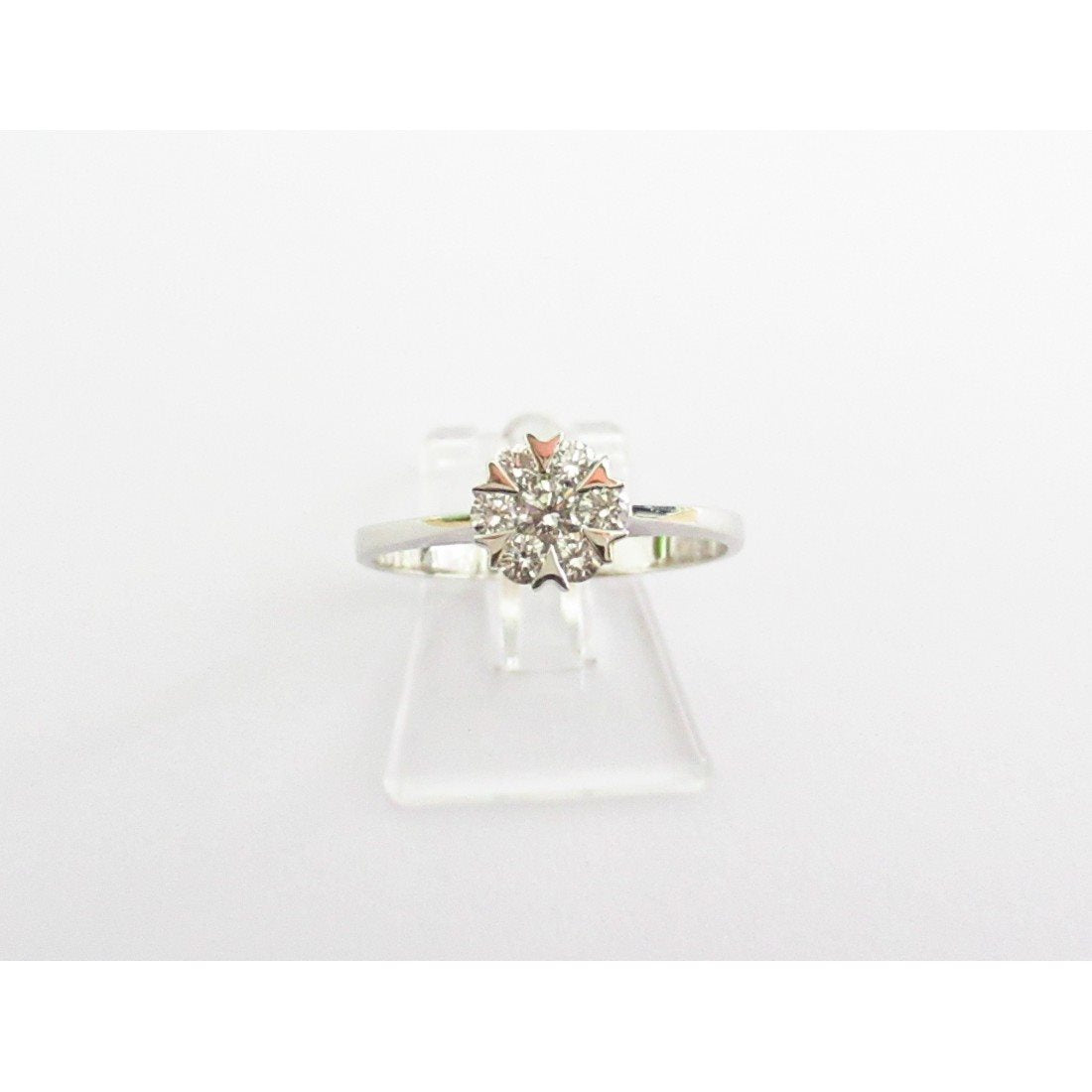 Anello donna Giorgio Visconti in oro bianco e diamanti ABX13133D