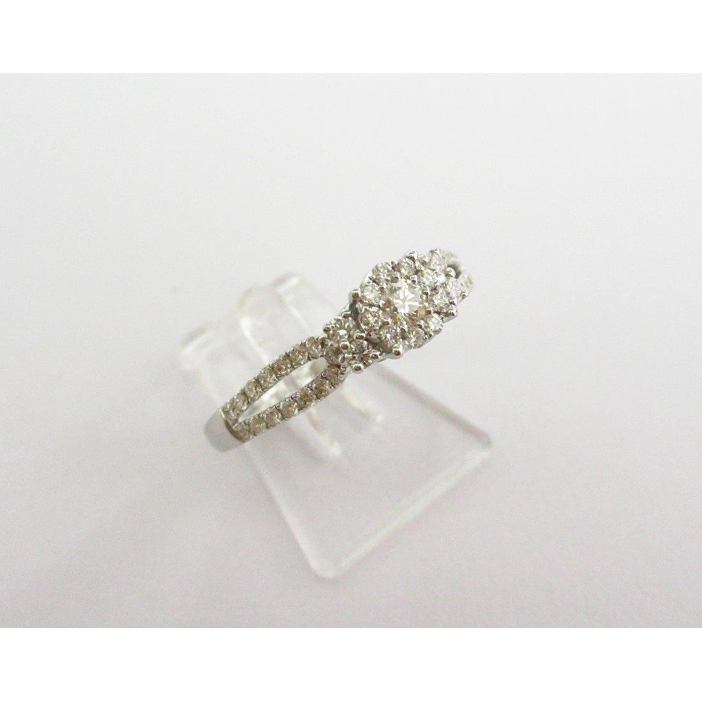 Anello donna Giorgio Visconti in oro bianco e diamanti ABX15244