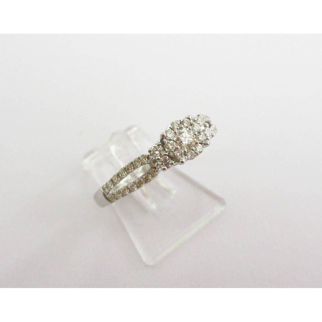 Anello donna Giorgio Visconti in oro bianco e diamanti ABX15244