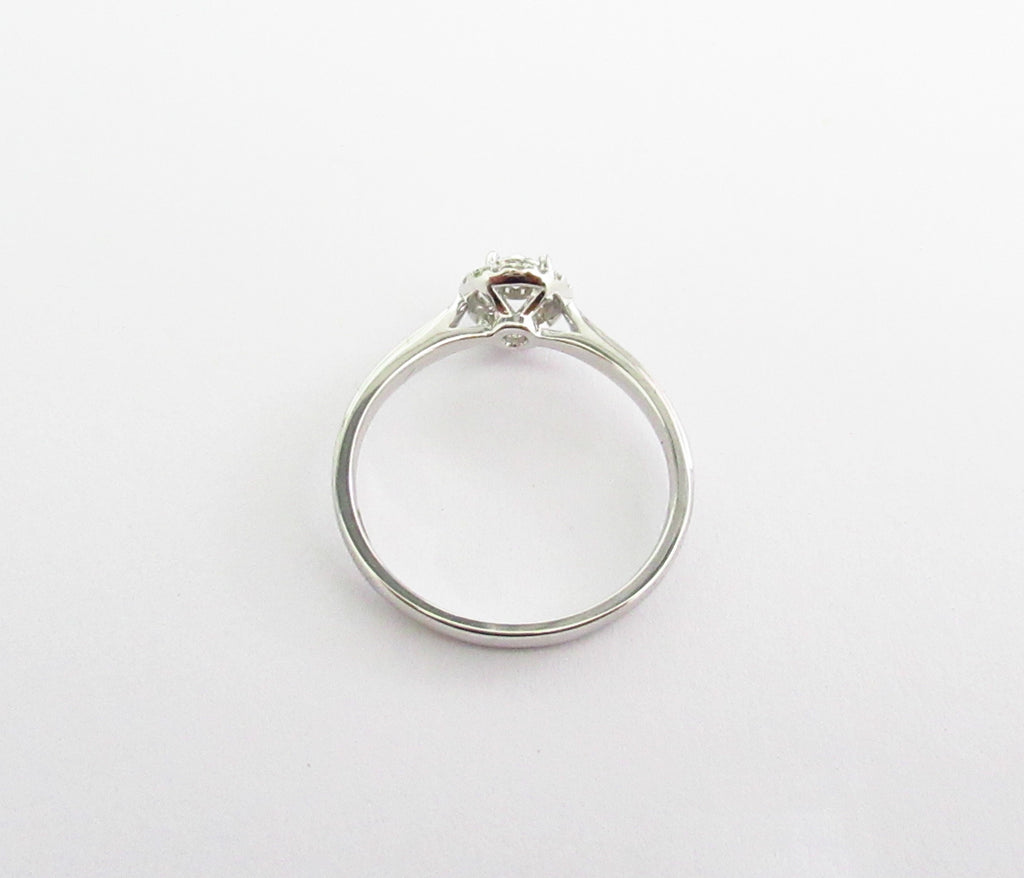 Anello donna Giorgio Visconti in oro bianco e diamanti ABX16178