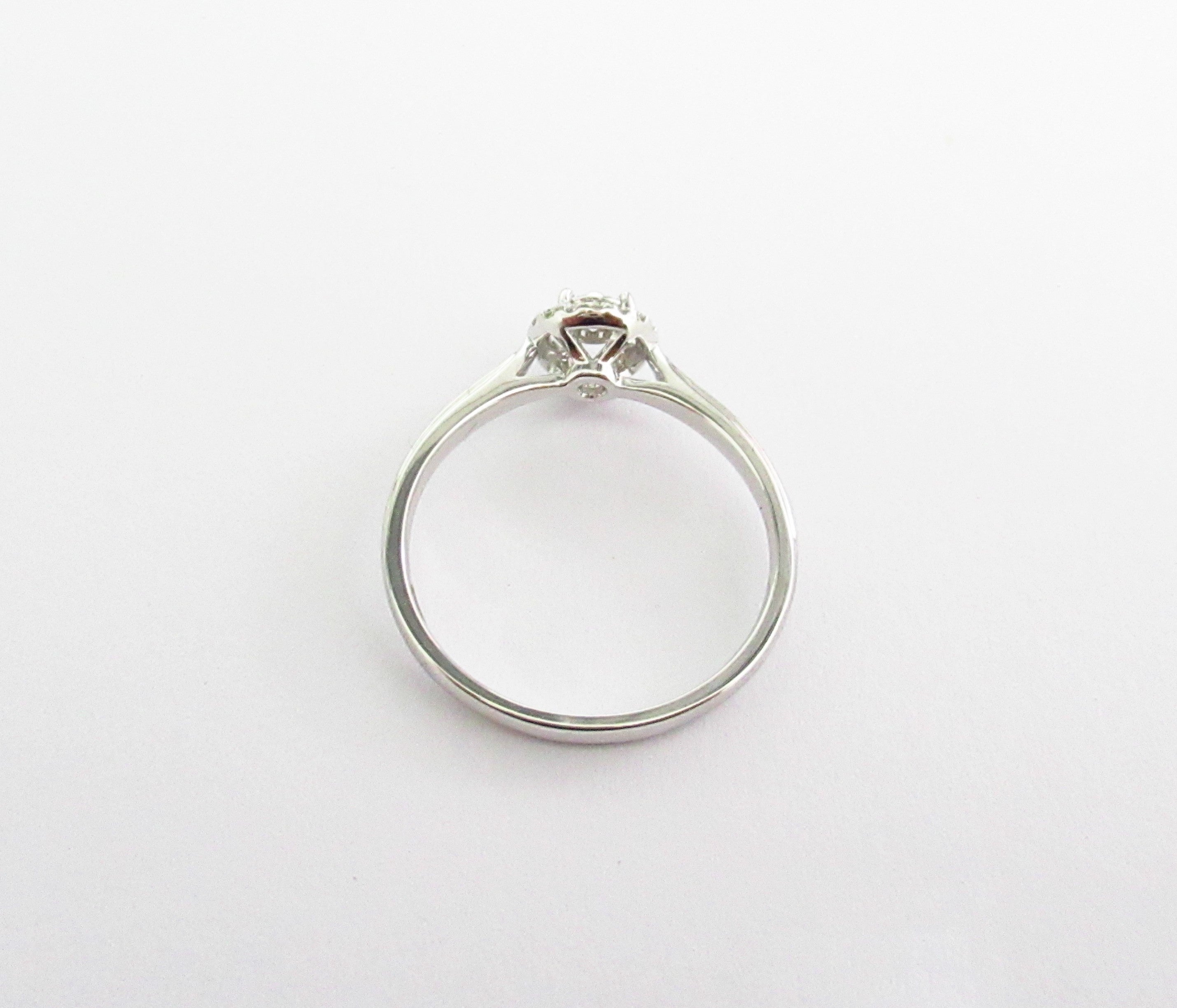 Anello donna Giorgio Visconti in oro bianco e diamanti ABX16178