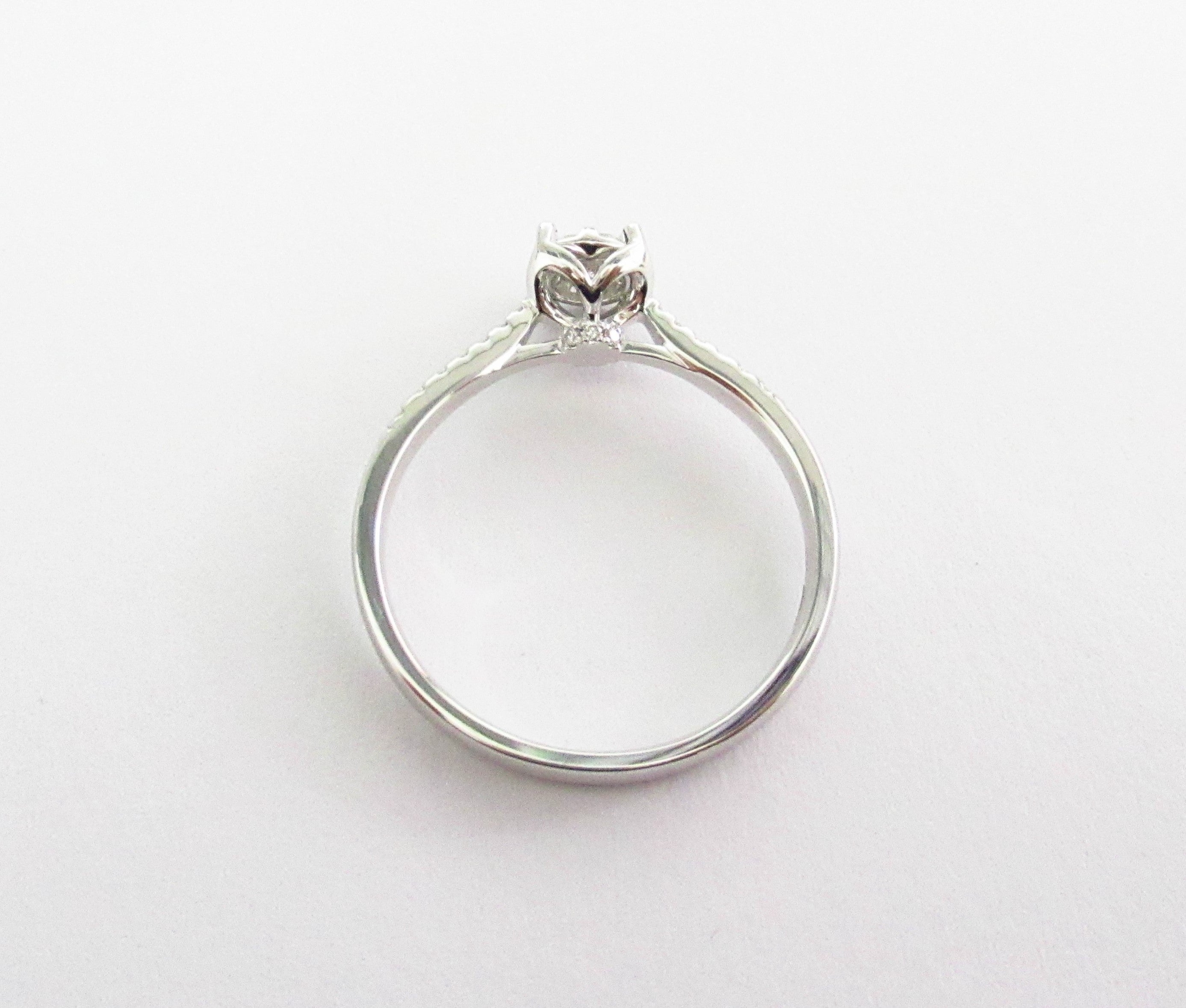 Anello donna Giorgio Visconti in oro bianco e diamanti ABX16396