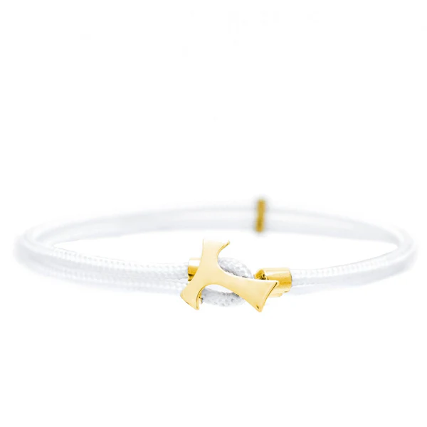Bracciale Agios unisex in corda e argento AGI282/B-O-B