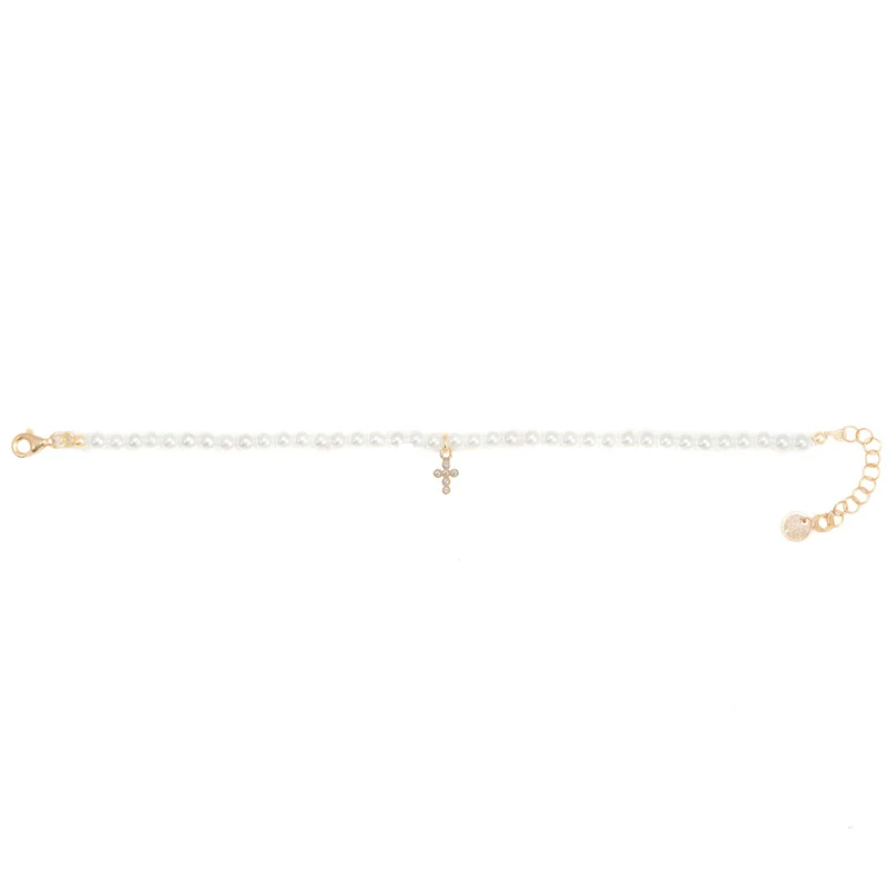 Bracciale filo di perle Agios donna collezione "ICONA" in argento AGI309/B-ZB