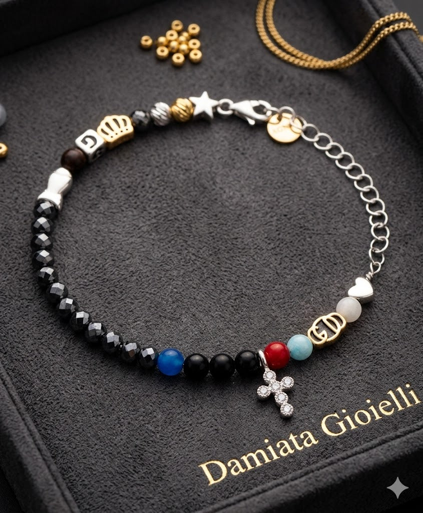 Bracciale Agios Unisex in argento AGI1001/B-ZB