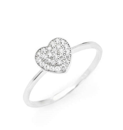Anello Amen donna collezione "PREGA E AMA" in argento e zirconi AHZB-16