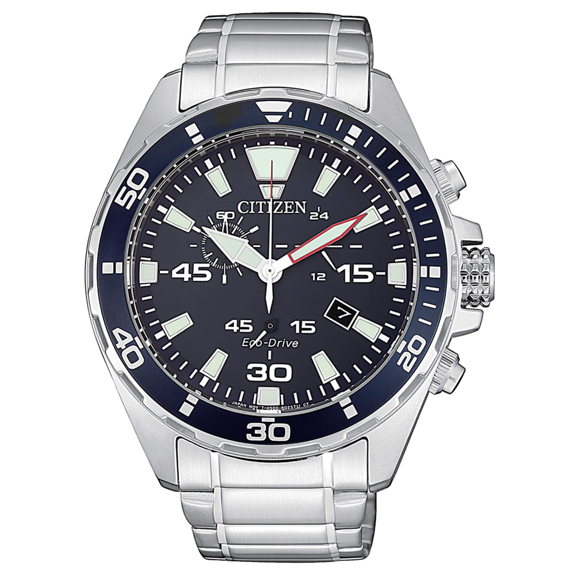 Orologio cronografo Citizen uomo in acciaio AT2431-87L