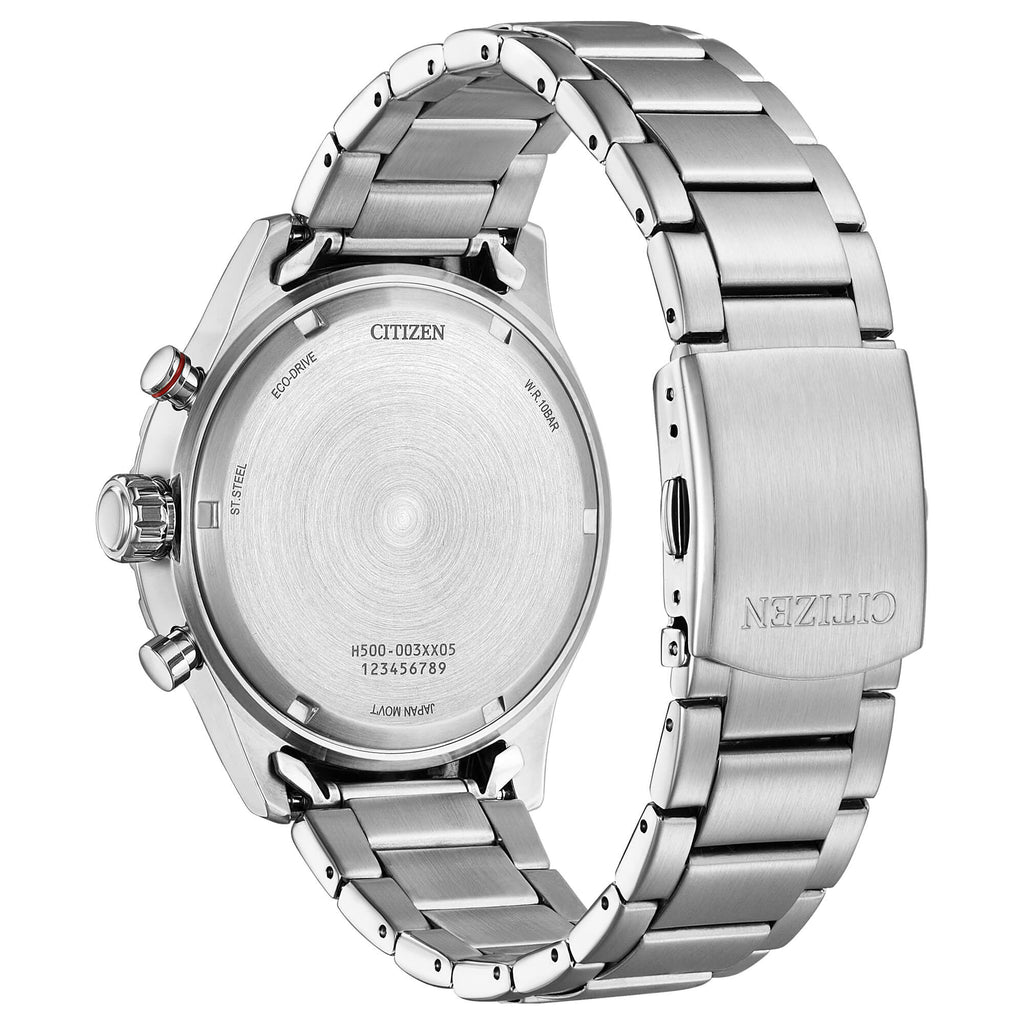 Orologio cronografo Citizen uomo "Outdoor" in acciaio AT2520-89L