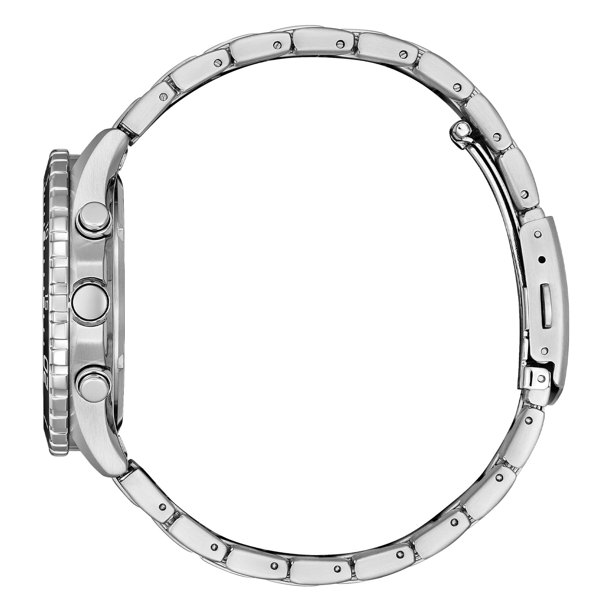 Orologio cronografo Citizen uomo "Aviator" in acciaio CA4605-85L
