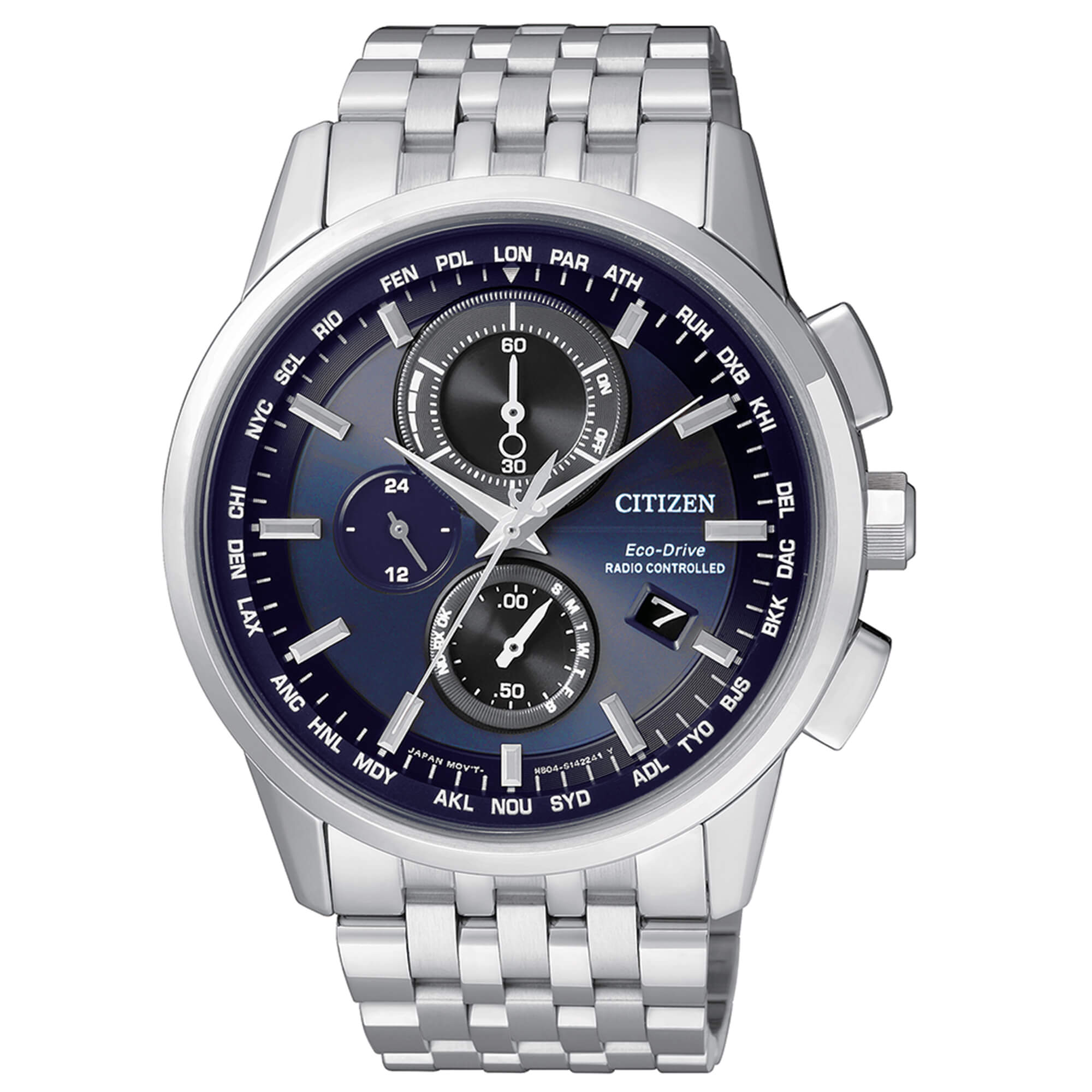 Orologio radiocontrollato Citizen uomo in acciaio AT8110-61L
