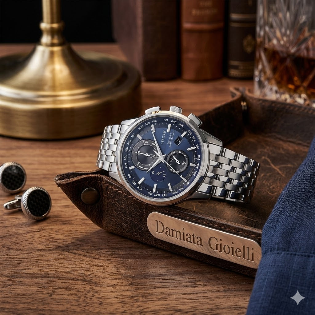 Orologio radiocontrollato Citizen uomo in acciaio AT8110-61L