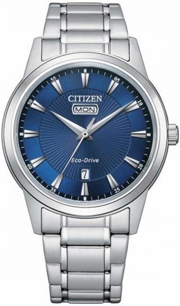 Orologio solo tempo Citizen "CLASSIC" Eco Drive in acciaio ref. AW0100-86L