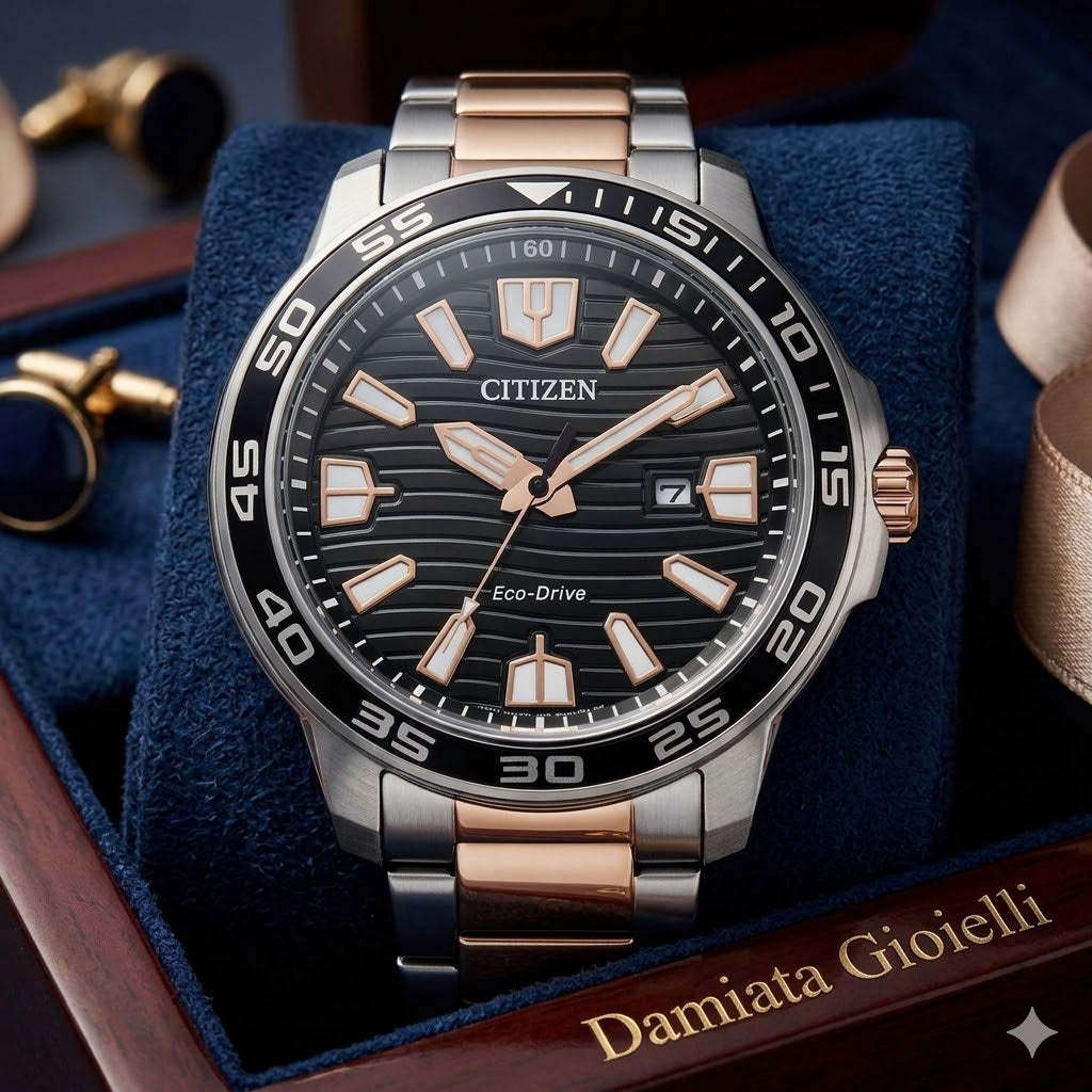 Orologio solo tempo Citizen uomo "MARINE" in acciaio AW1524-84E