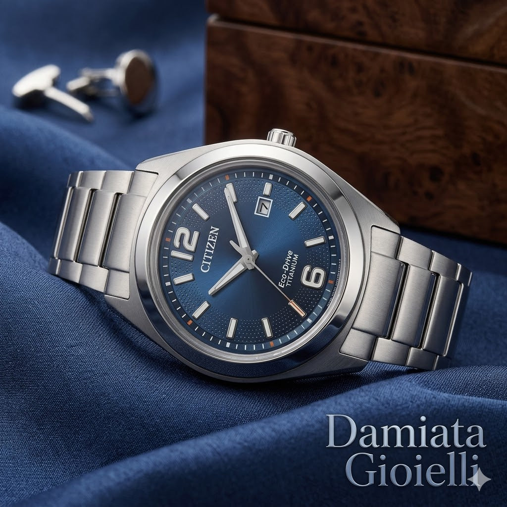 Orologio solo tempo Citizen uomo "SUPER TITANIUM" in titanio AW1641-81L