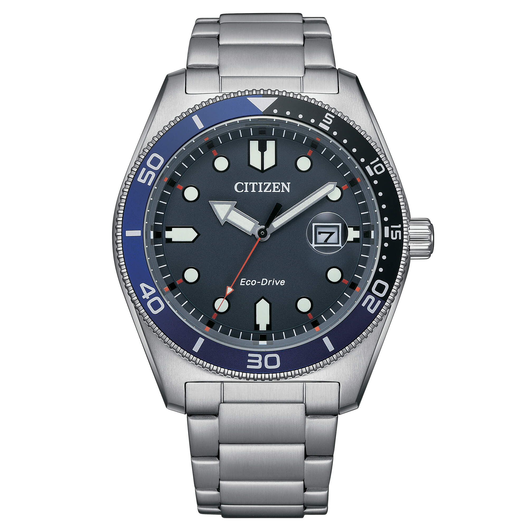 Orologio solo tempo Citizen uomo "Marine" in acciaio AW1761-89L