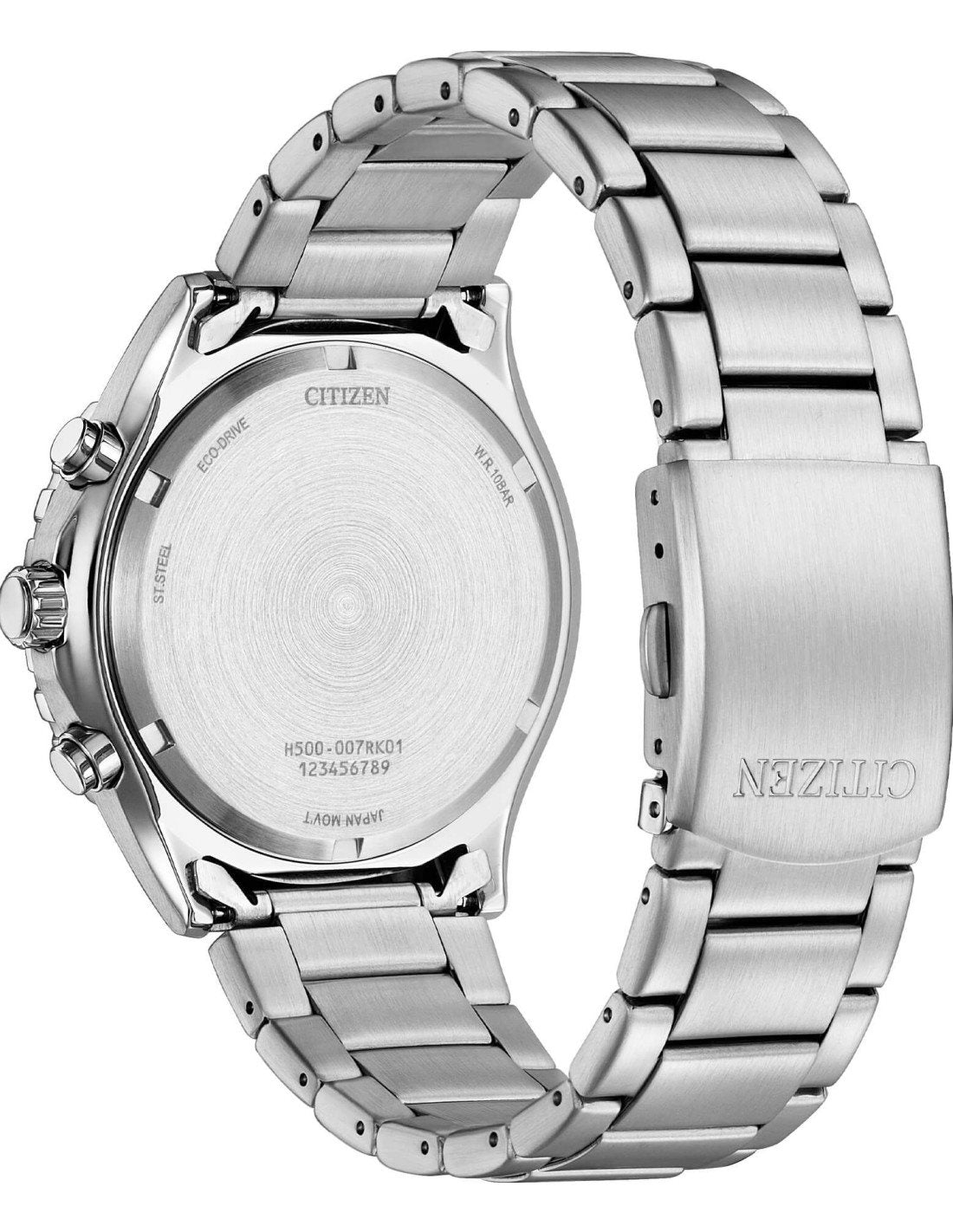 Orologio solo tempo Citizen "Marine" Eco Drive in acciaio AW1820-81E