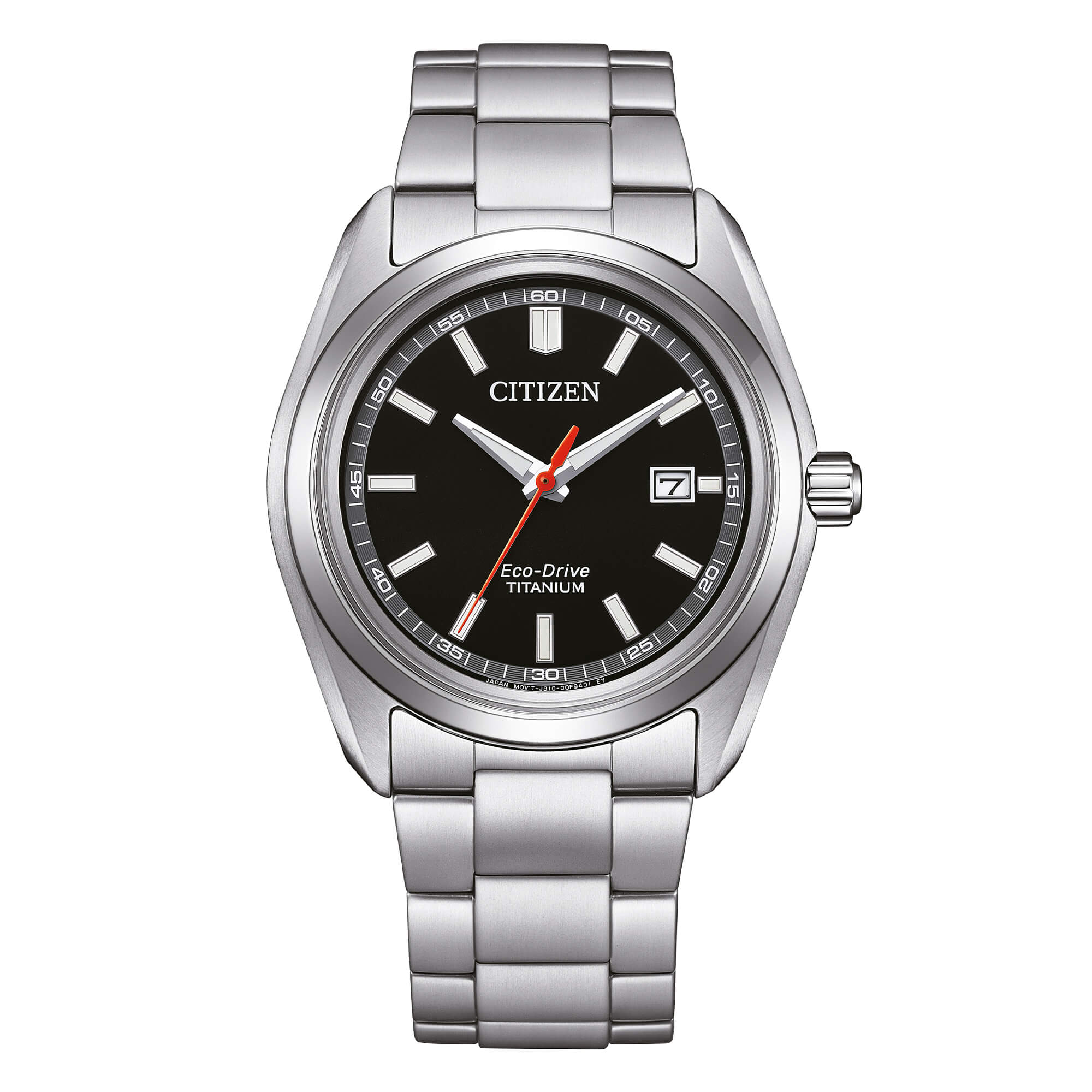 Orologio solo tempo Citizen "SUPER TITANIUM" Eco Drive in titanio ref. AW1900-50E