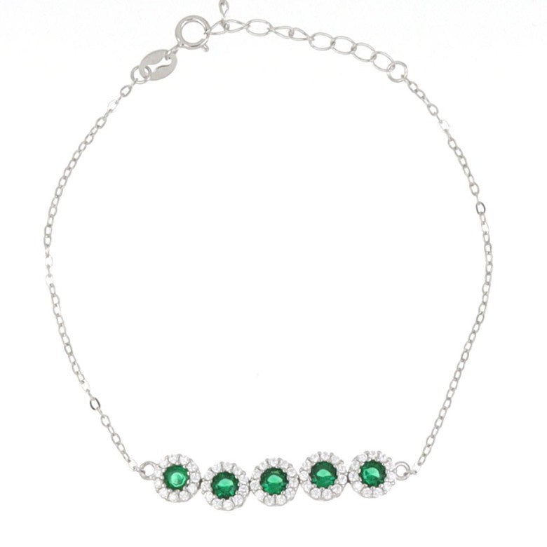 Bracciale donna Urania Preziosi in argento e zirconi B0367SM