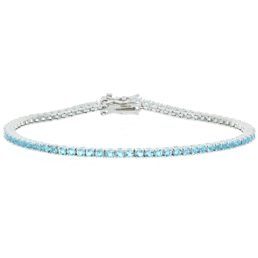 Bracciale tennis donna Urania Preziosi in argento e zirconi B0400ACQ165-16
