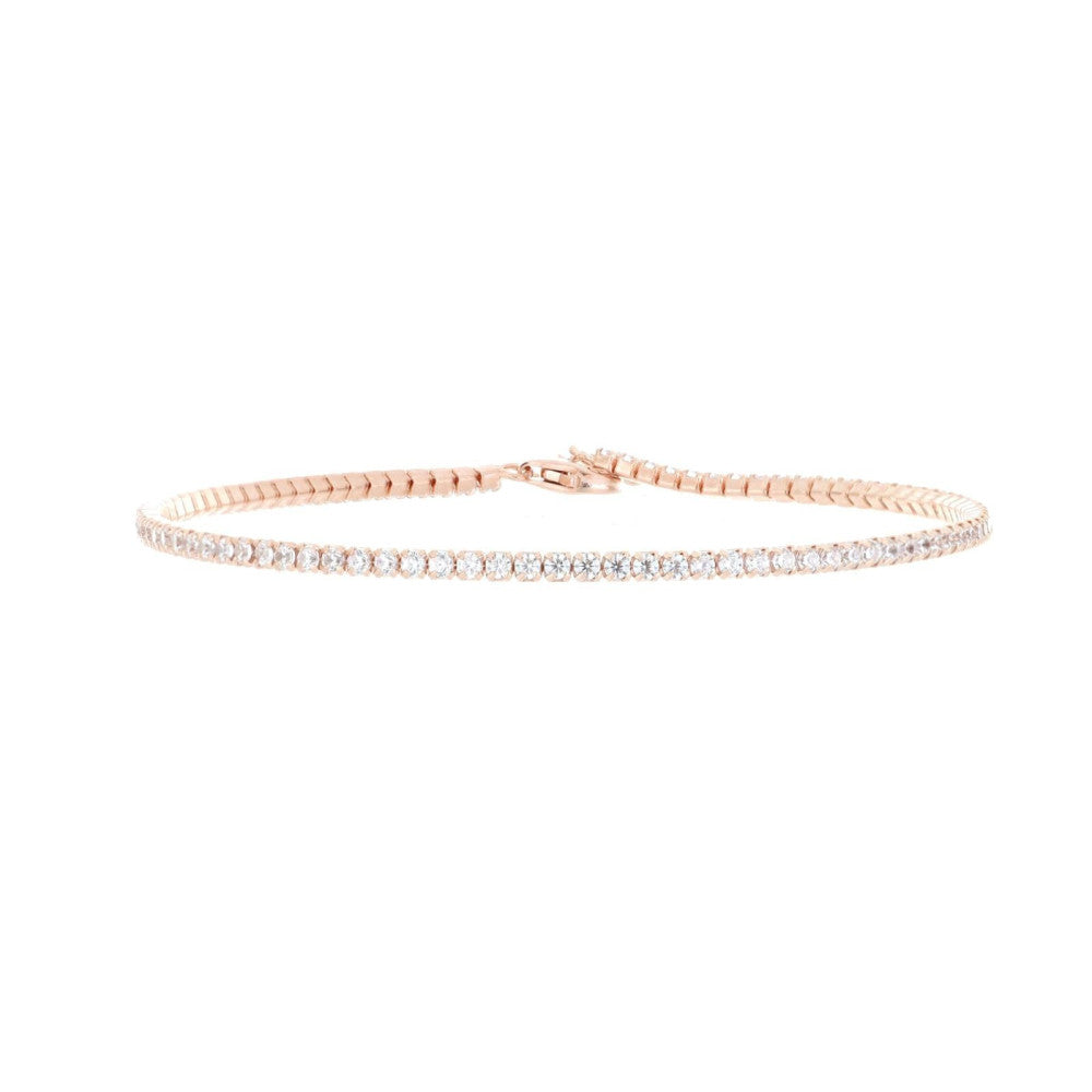 Bracciale tennis unisex Urania Preziosi in argento e zirconi B1000RS