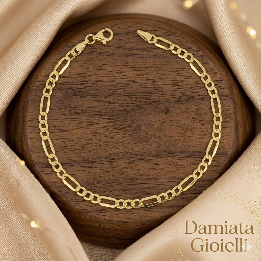 Bracciale a catena uomo IGOLD in oro giallo B6B2ON