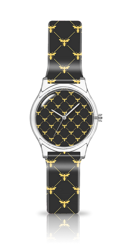 Orologio solo tempo donna Jacob Mille Bees in silicone
