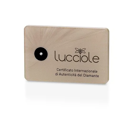 Pietra certificata Lucciole Gioielli, diamante da 0,08 carati LUCC008GSI