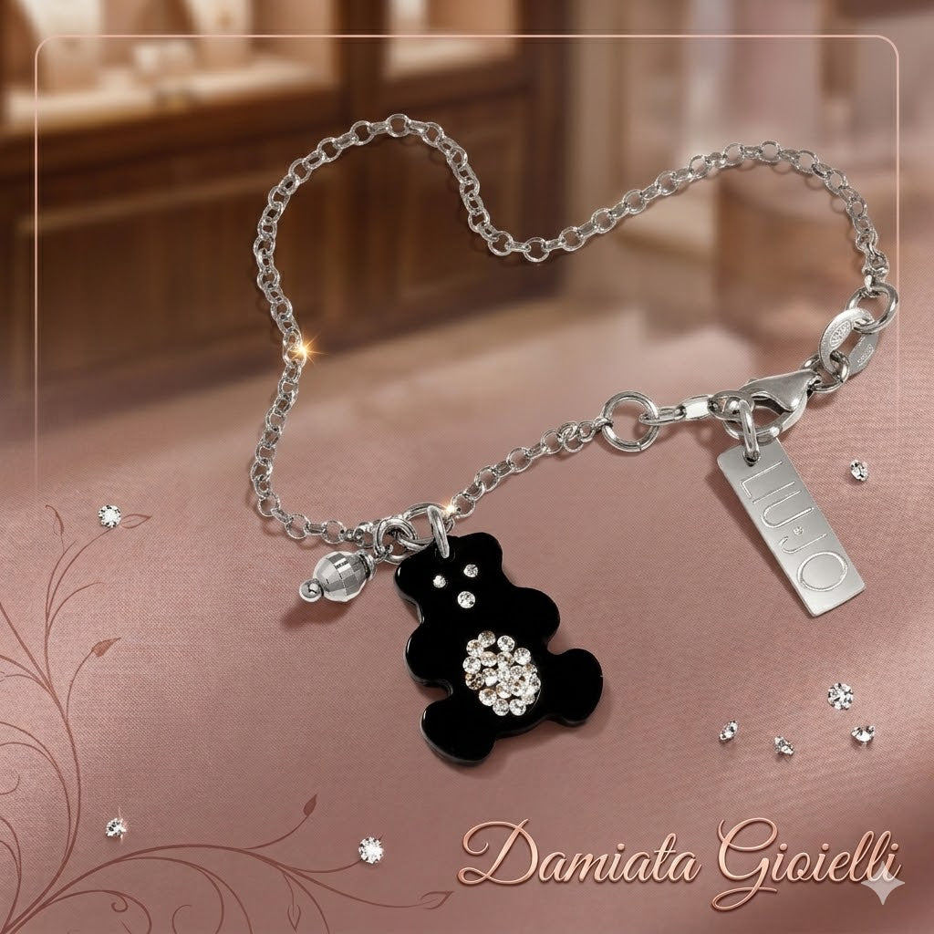 Bracciale bambina Liu Jo in argento e zirconi BLJ081