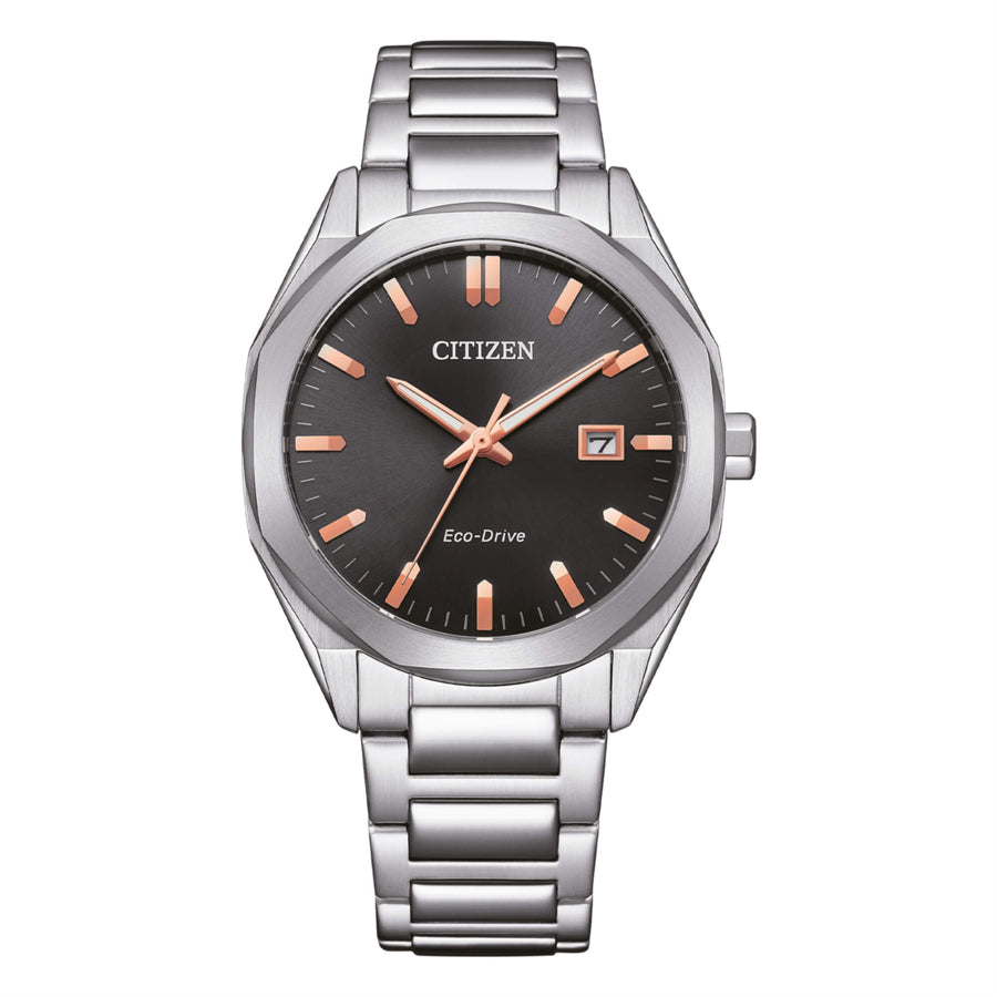 Orologio solo tempo Citizen uomo "METROPOLITAN" in acciaio BM7620-83E