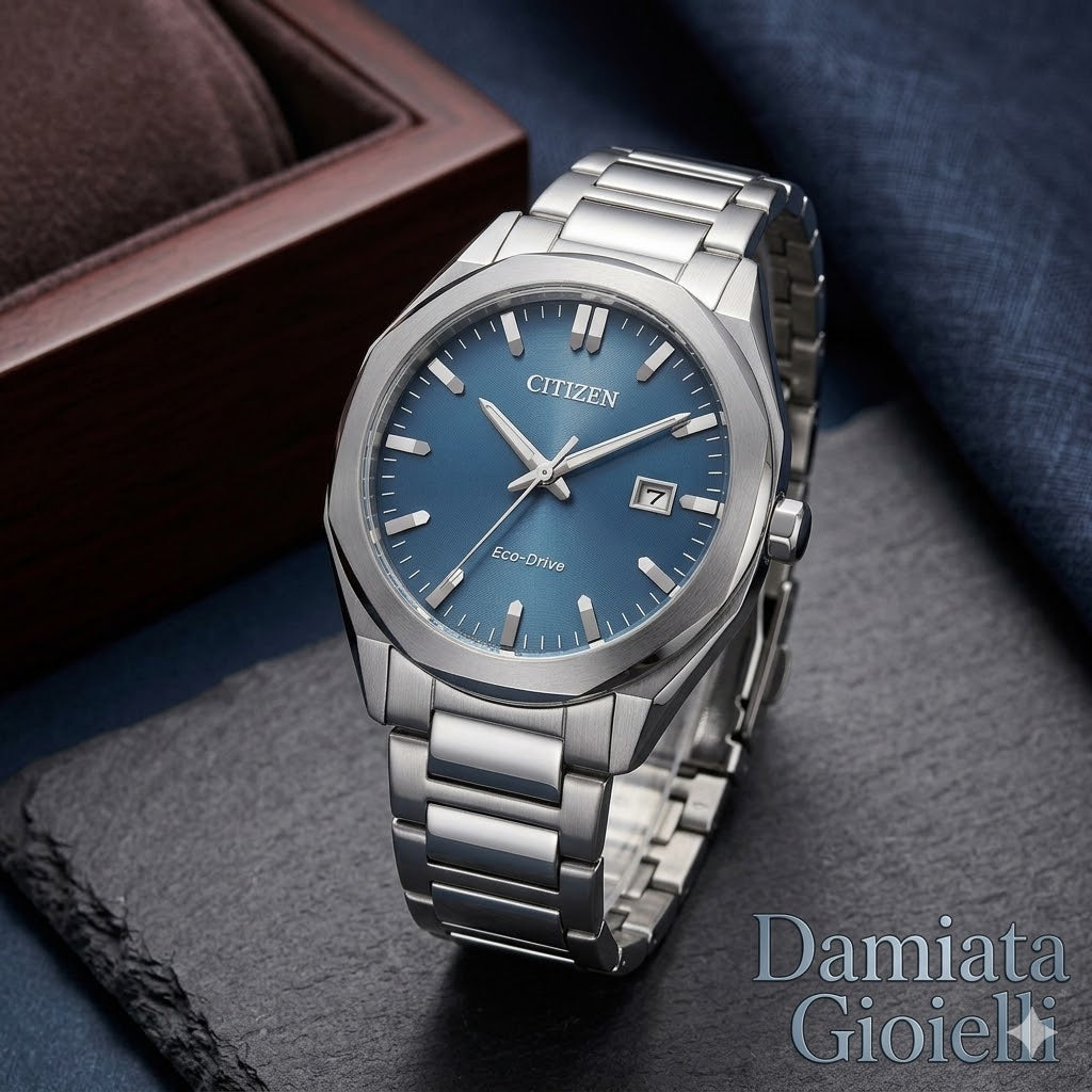 Orologio solo tempo Citizen uomo "METROPOLITAN" in acciaio BM7620-83M